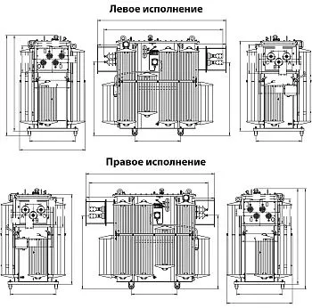 Фото чертежа ТМЗ 630/6/0,4